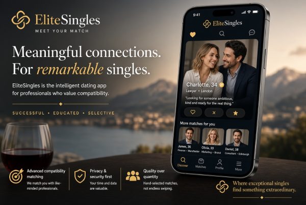 EliteSingles dating app experience on a mobile device